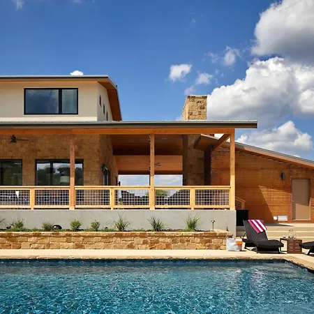 Large Luxury Blanco Riverfront Home With Pool